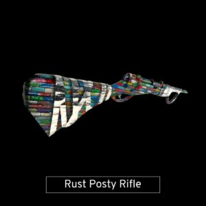 Rust Posty Bolt Action Rifle